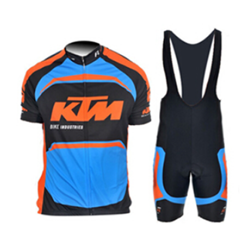 Abbigliamento Ciclismo Ktm 2015 blu e arancione