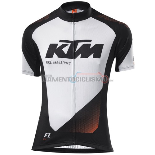 Abbigliamento Ciclismo Ktm 2015 nero e bianco