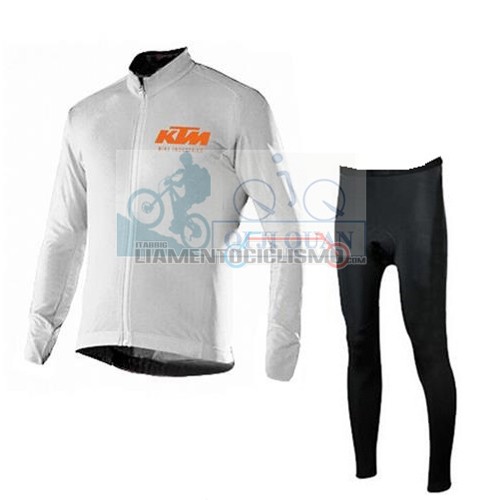 Abbigliamento Ciclismo Ktm ML 2016 bianco