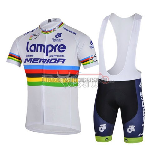 Abbigliamento Ciclismo Lampre 2014 bianco