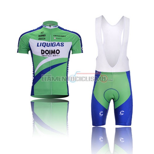 Abbigliamento Ciclismo Liquigas 2010 bianco e verde