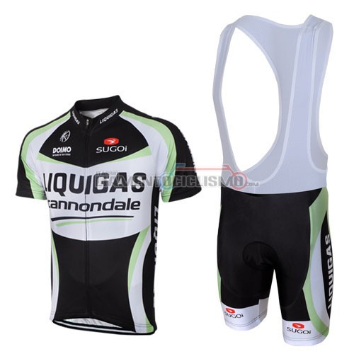 Abbigliamento Ciclismo Liquigas 2012 nero e verde