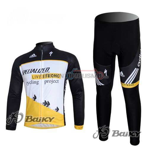 Abbigliamento Ciclismo LiveStrong ML 2010 nero egiallo