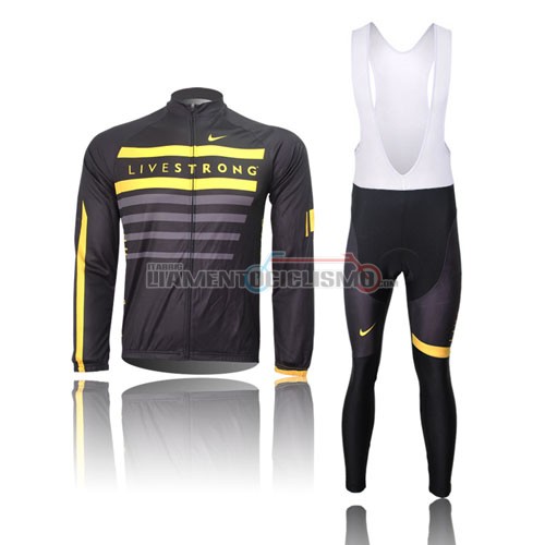 Abbigliamento Ciclismo LiveStrong ML 2013 nero egiallo