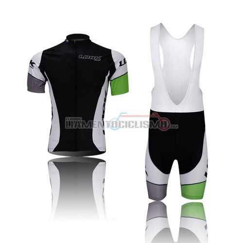 Abbigliamento Ciclismo Look 2013 nero e verde