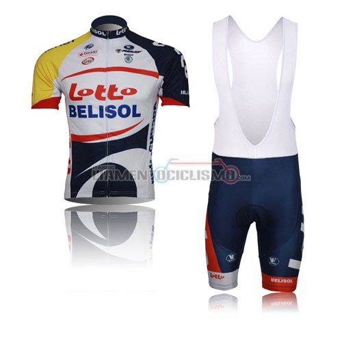 Abbigliamento Ciclismo Lotto 2013 bianco e blu
