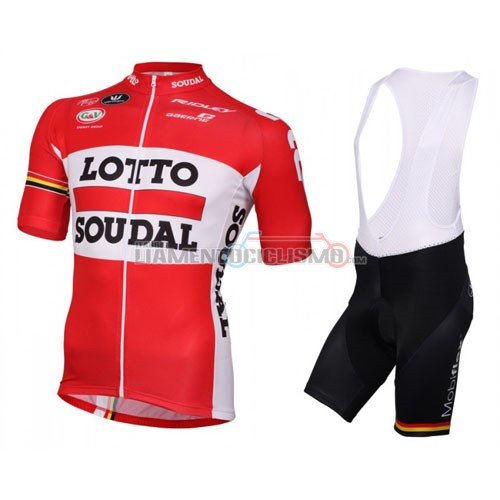 Abbigliamento Ciclismo Lotto 2016 bianco e rosso