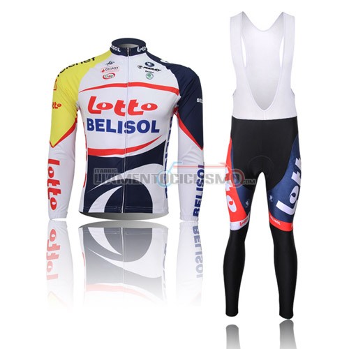 Abbigliamento Ciclismo Lotto ML 2013 bianco e blu