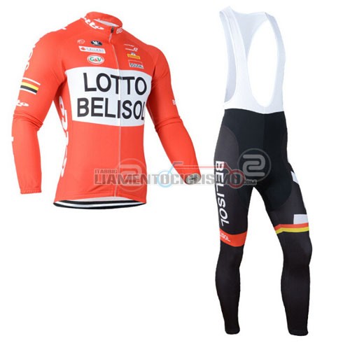 Abbigliamento Ciclismo Lotto ML 2015 arancione e bianco