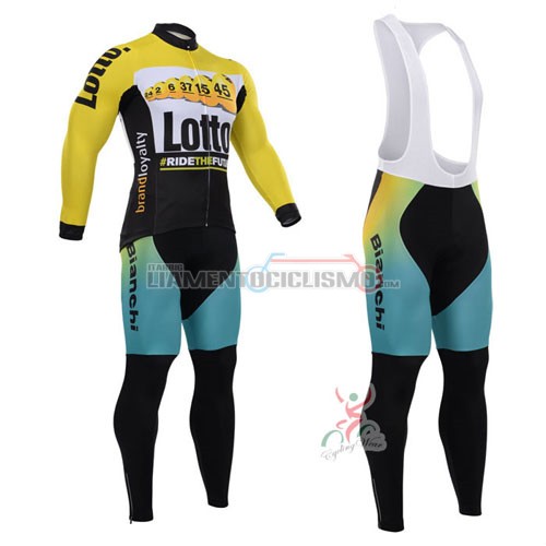 Abbigliamento Ciclismo Lotto ML 2015 nero e giallo