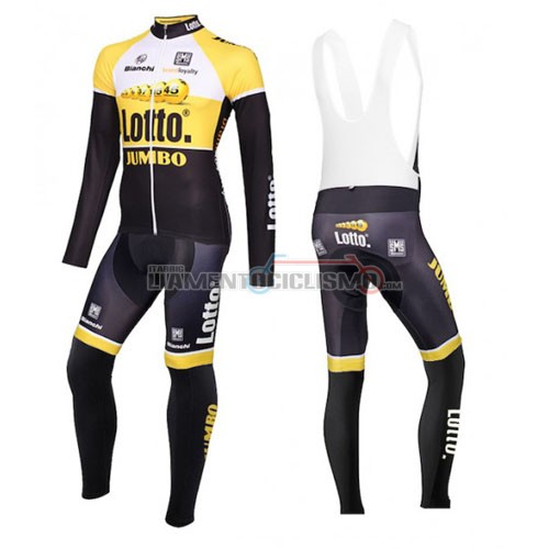 Abbigliamento Ciclismo Lotto ML 2016 giallo e nero