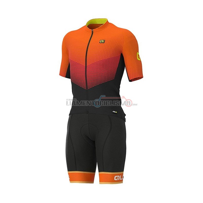 Abbigliamento Ciclismo ALE Manica Corta 2021 Arancione