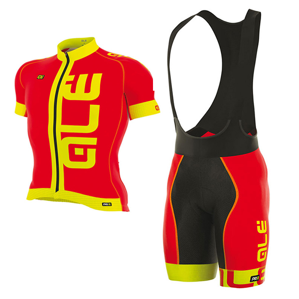 Abbigliamento Ciclismo ALE Graphics Prr Arcobaleno 2017 Rosso