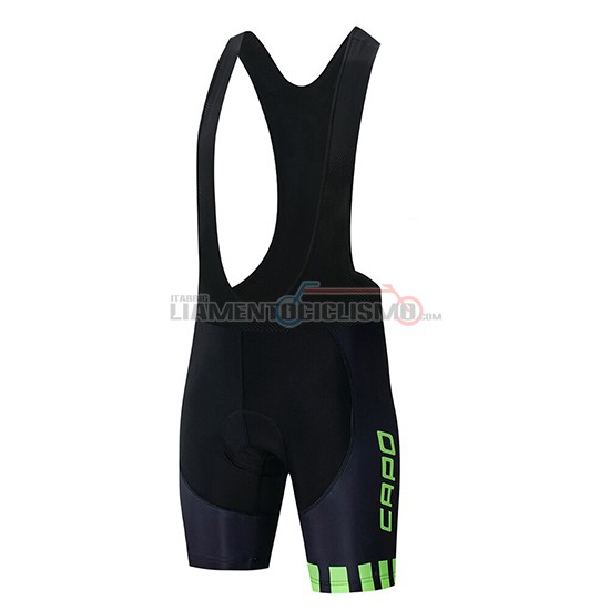 Abbigliamento Ciclismo Capo Manica Corta 2018 Nero Verde