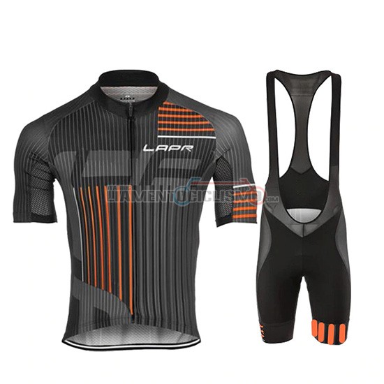 Abbigliamento Ciclismo Lungo Ao Manica Corta 2019 Nero Arancione