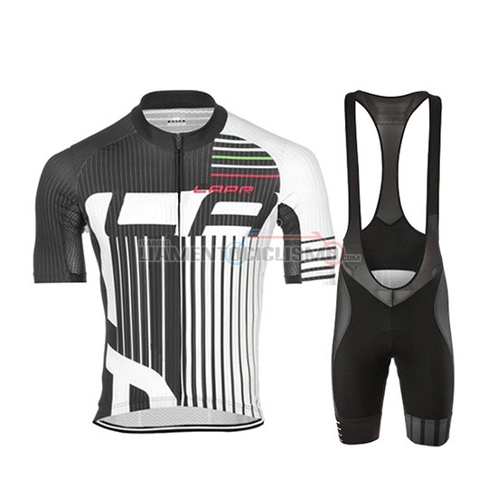 Abbigliamento Ciclismo Lungo Ao Manica Corta 2019 Nero Bianco