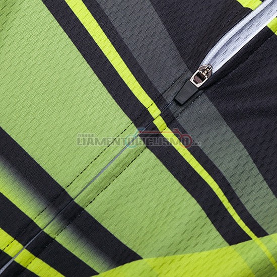 Abbigliamento Ciclismo Sram Manica Corta 2019 Nero Verde