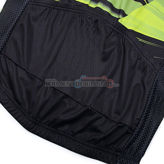 Abbigliamento Ciclismo Sram Manica Corta 2019 Nero Verde