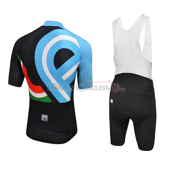Abbigliamento Ciclismo Bici Amore Mio Manica Corta 2018 Nero e Blu