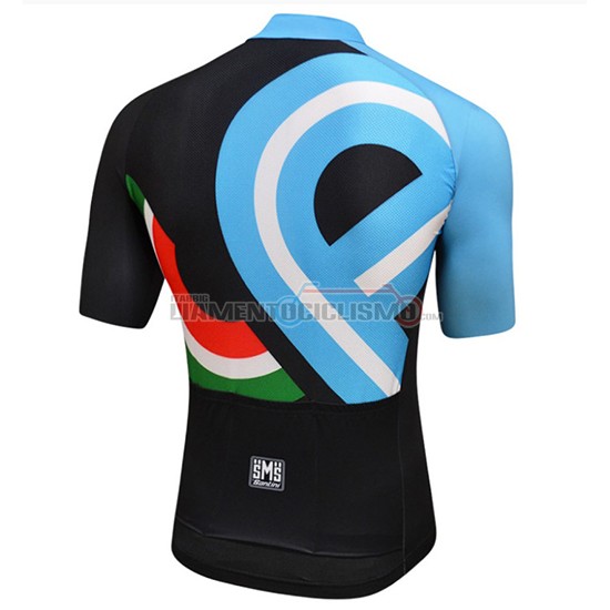Abbigliamento Ciclismo Bici Amore Mio Manica Corta 2018 Nero e Blu