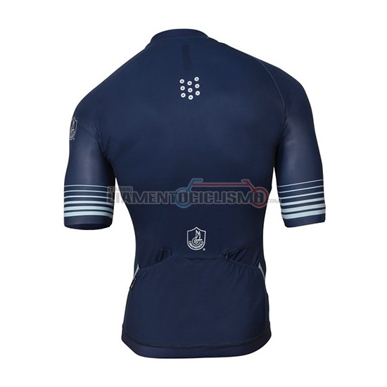 Abbigliamento Ciclismo Campagnolo Platino Manica Corta 2018 Spento Blu