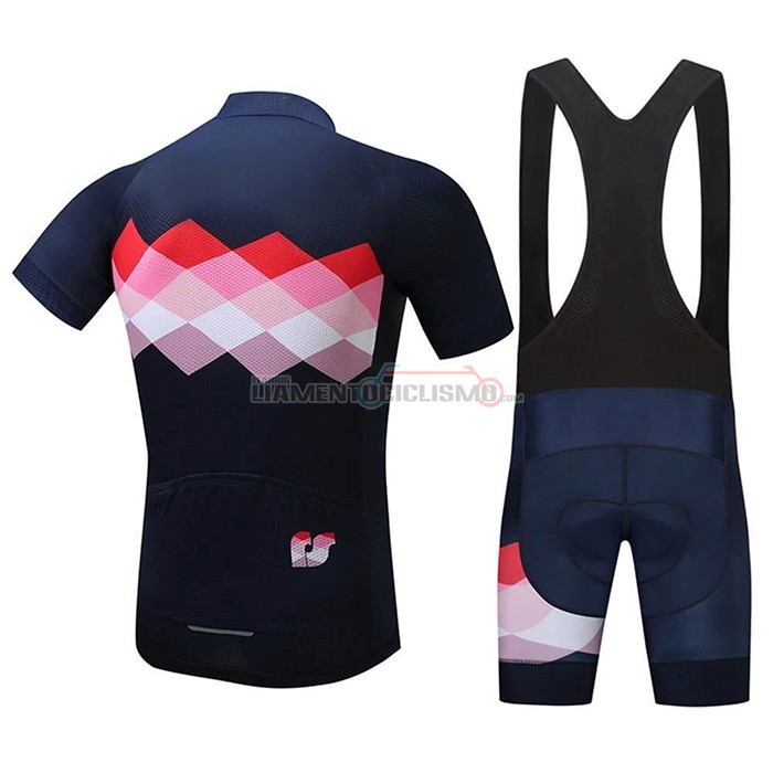 Abbigliamento Ciclismo Eddie Manica Corta 2020 Nero Rosso
