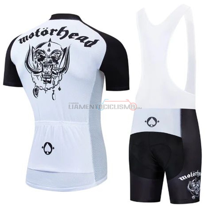 Abbigliamento Ciclismo Lemmy Manica Corta 2020 Nero Bianco