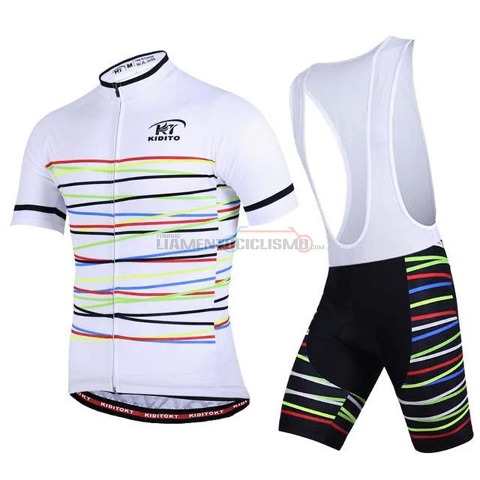 Abbigliamento Ciclismo Ripple Manica Corta 2020 Bianco