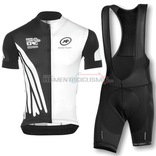 Abbigliamento Ciclismo Assos 2016 nero e bianco