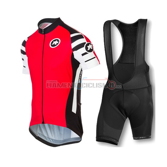 Abbigliamento Ciclismo Assos 2016 nero rosso