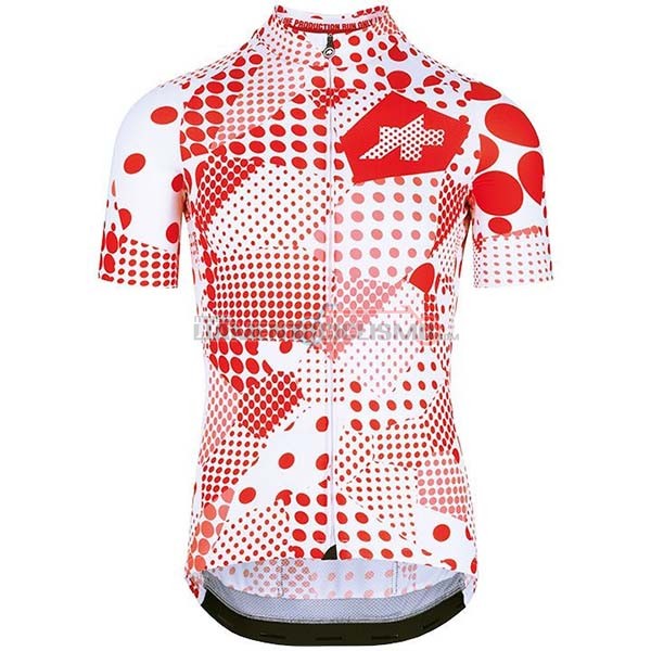 Abbigliamento Ciclismo Assos Erlkoenig Manica Corta 2020 Rosso Bianco