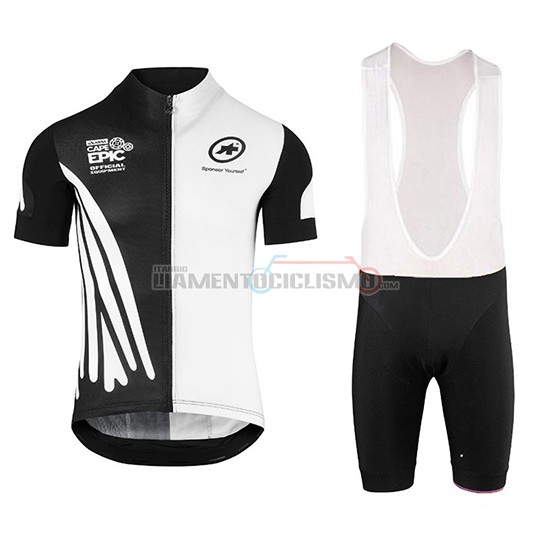 Abbigliamento Ciclismo Assos Manica Corta 2018 Ss.capeepicxc Bianco