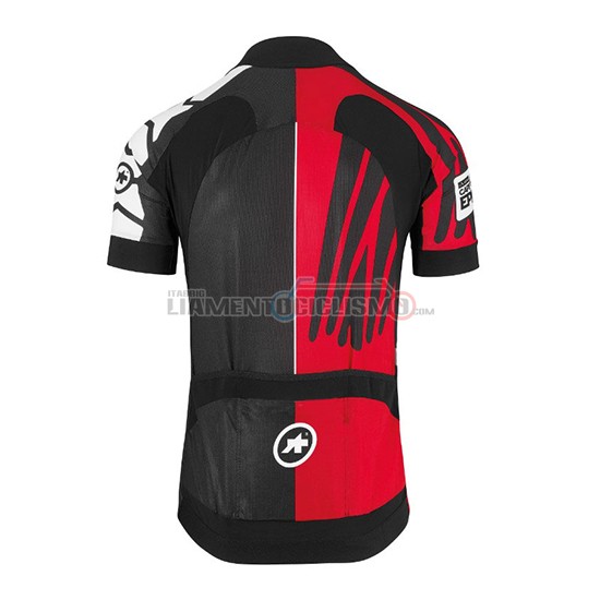 Abbigliamento Ciclismo Assos Manica Corta 2018 Ss.capeepicxc Rosso