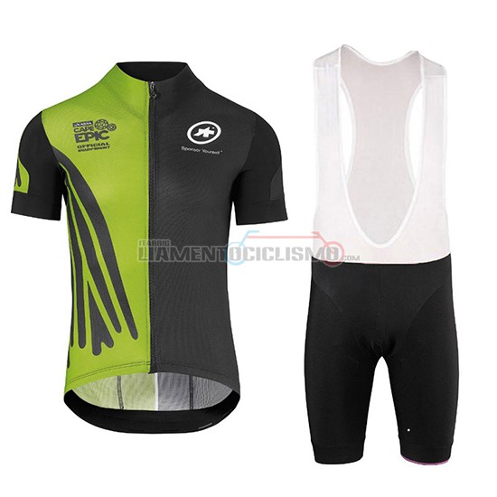 Abbigliamento Ciclismo Assos Manica Corta 2018 Ss.capeepicxc Verde