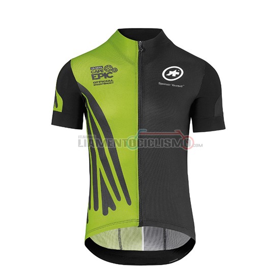 Abbigliamento Ciclismo Assos Manica Corta 2018 Ss.capeepicxc Verde