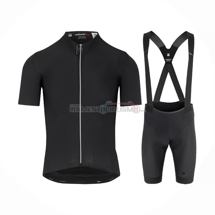 Abbigliamento Ciclismo Assos Manica Corta 2021 Nero