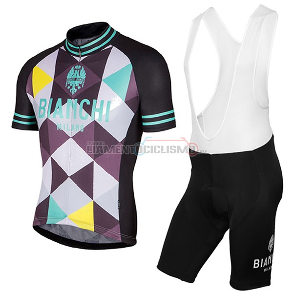 Abbigliamento Ciclismo Bianchi 2017 Milano Aviolo 2017 nero