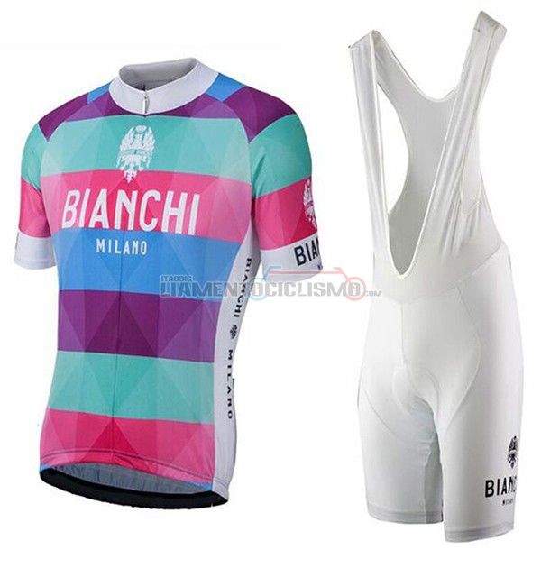 Abbigliamento Ciclismo Bianchi 2017 Milano Aviolo 2017 rosso
