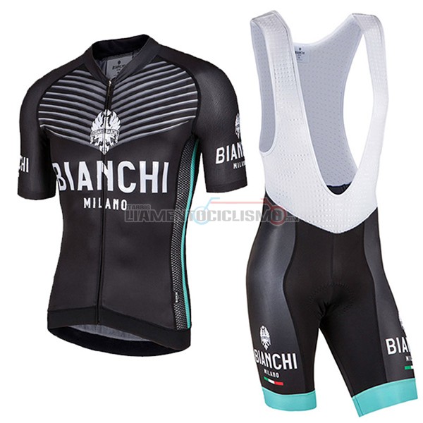 Abbigliamento Ciclismo Bianchi 2017 Milano Ceresole 2017 nero