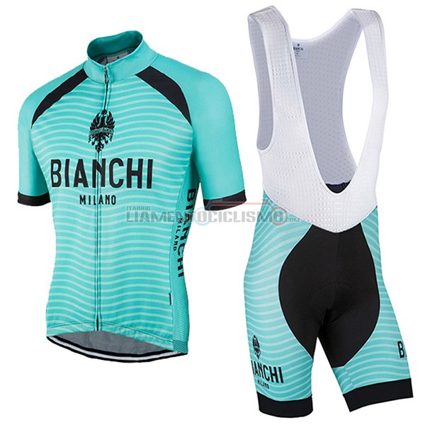 Abbigliamento Ciclismo Bianchi 2017 Milano Meja 2017 verde
