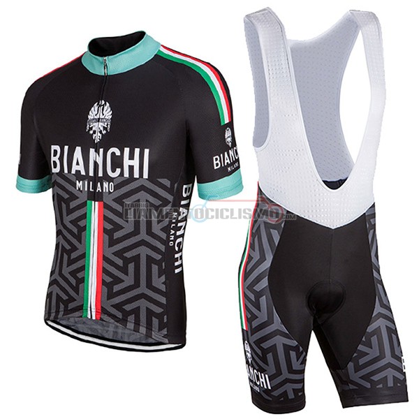 Abbigliamento Ciclismo Bianchi 2017 Milano Pride 2017 nero