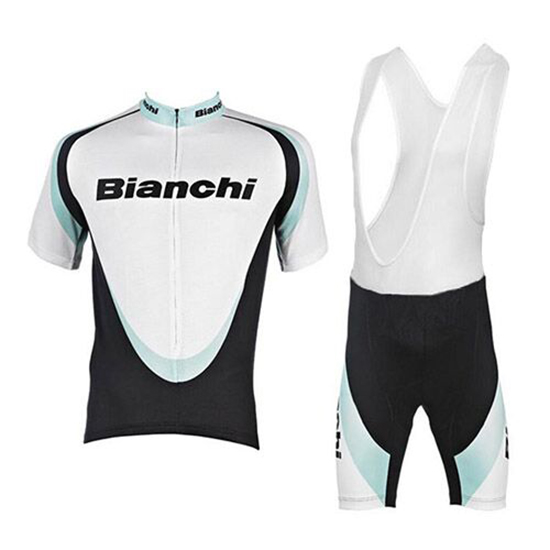 Abbigliamento Ciclismo Bianchi 2017 bianco e azzurro