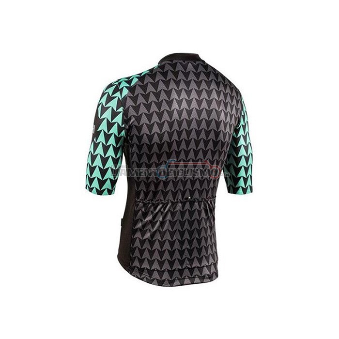 Abbigliamento Ciclismo Bianchi Manica Corta 2020 Nero Verde