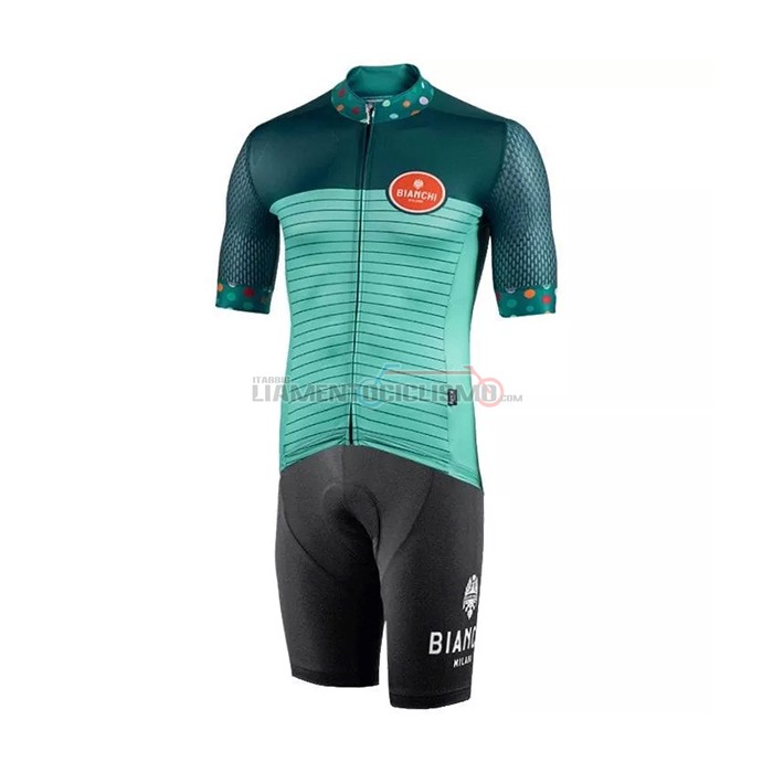 Abbigliamento Ciclismo Bianchi Manica Corta 2021 Verde