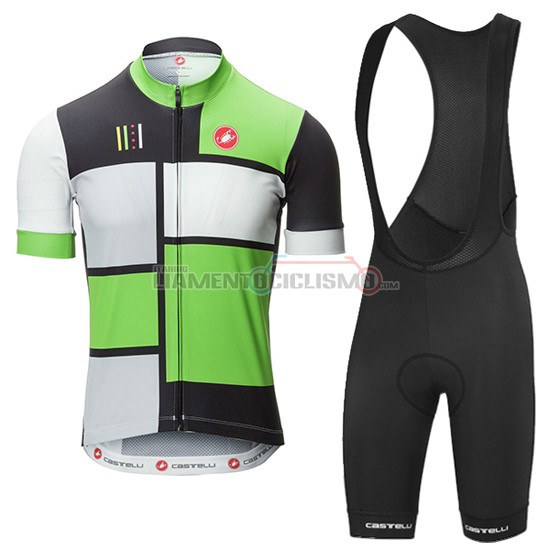 Abbigliamento Ciclismo Castelli 2016 nero e verde