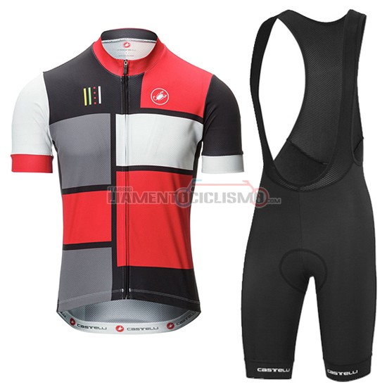 Abbigliamento Ciclismo Castelli 2016 rosso e nero