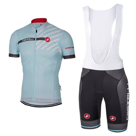 Abbigliamento Ciclismo Castelli 2017 bianco e nero