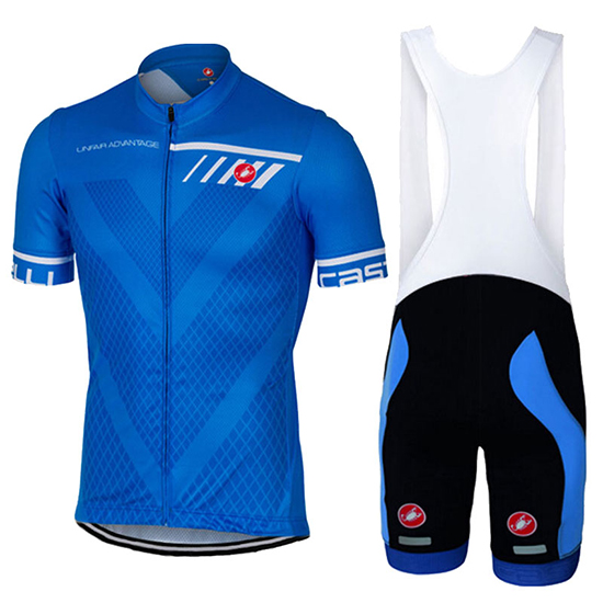 Abbigliamento Ciclismo Castelli 2017 blu e rosso