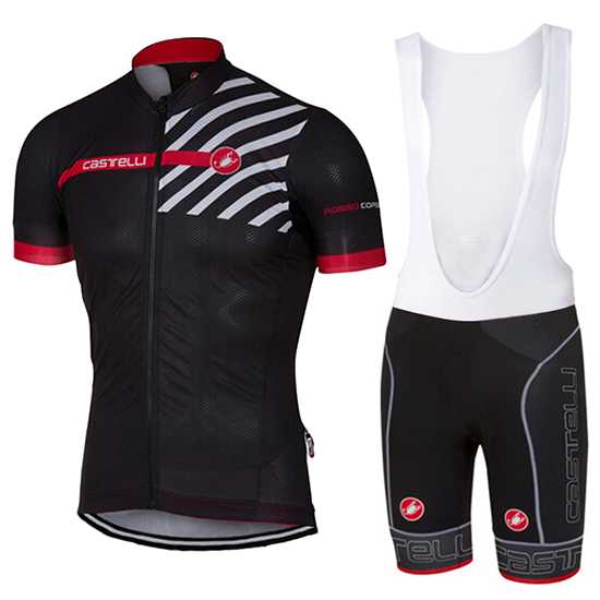 Abbigliamento Ciclismo Castelli 2017 nero e bianco