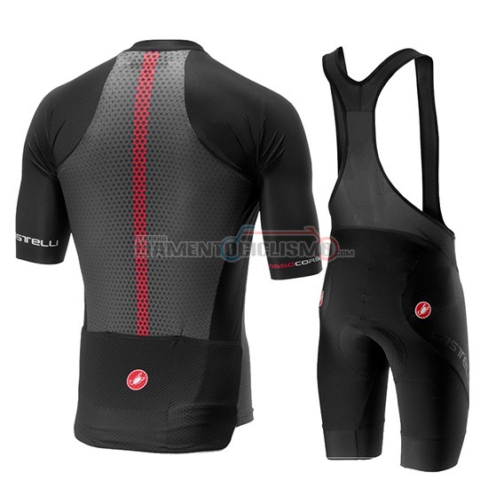Abbigliamento Ciclismo Castelli Aero Race Manica Corta 2019 Nero